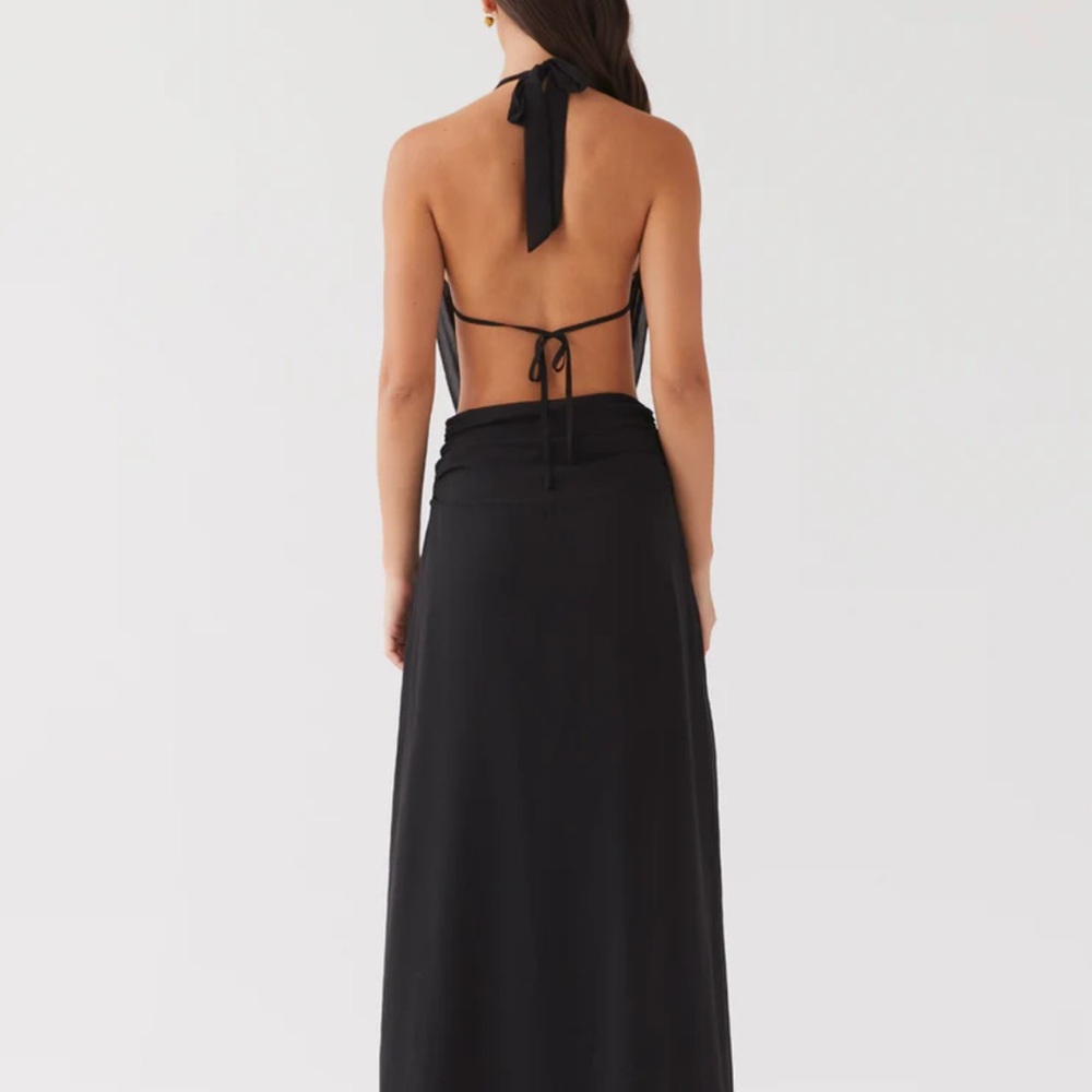 Peppermayo Black Backless Dress - Picture 4 of 4